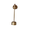 Hello Honey® 14" Antique Brass Finish Colored Metal Touch Sensor LED Table Lamp